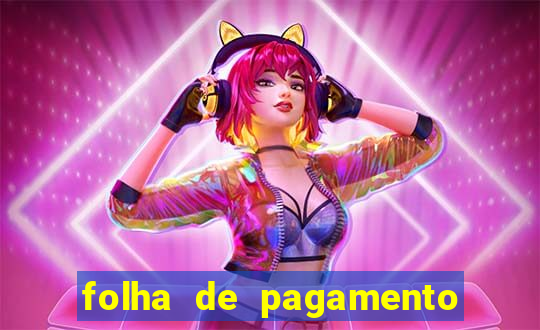 folha de pagamento para preencher word